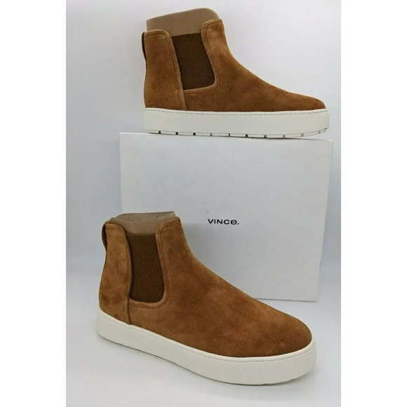 Vince Warren Women's Tan Suede Size 10 M - Picture 3 of 5